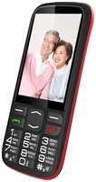 Сотовый телефон TeXet 409B-TM, черный / красный (126984)