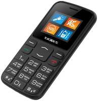 Сотовый телефон TeXet 208B-TM, черный (126753)