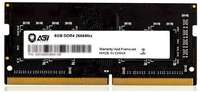 Оперативная память AGI SD138 AGI266608SD138 DDR4 - 1x 8ГБ 2666МГц, для ноутбуков (SO-DIMM), Ret