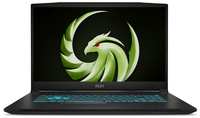 Ноутбук игровой MSI Bravo 17 C7VE-006RU 9S7-17LN11-006, 17.3″, IPS, AMD Ryzen 7 7735HS 3.2ГГц, 8-ядерный, 16ГБ DDR5, 512ГБ SSD, NVIDIA GeForce RTX 4050 для ноутбуков - 6 ГБ, Windows 11 Home, черный