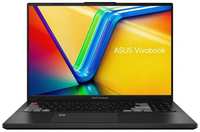 Ноутбук игровой ASUS Vivobook Pro 16X OLED K6604JV-MX112W 90NB1102-M00540, 16″, 2023, OLED, Intel Core i7 13700HX 2.1ГГц, 16-ядерный, 16ГБ DDR5, 1ТБ SSD, NVIDIA GeForce RTX 4060 для ноутбуков - 8 ГБ, Windows 11 Home