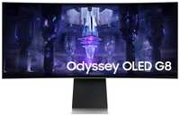 Монитор Samsung Odyssey OLED G8 S34BG850SI 34″, серебристый [ls34bg850sixci]