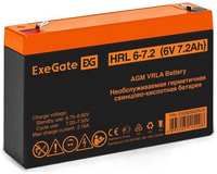 Аккумуляторная батарея для ИБП EXEGATE EX282952 6В, 7.2Ач [ex282952rus]
