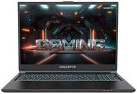 Ноутбук игровой GIGABYTE G6 KF-G3KZ853SH, 16″, 2023, IPS, Intel Core i7 12650H 2.3ГГц, 10-ядерный, 16ГБ DDR5, 512ГБ SSD, NVIDIA GeForce RTX 4060 для ноутбуков - 8 ГБ, Windows 11 Home, черный
