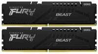 Оперативная память Kingston Fury Beast KF560C40BBK2-64 DDR5 - 2x 32ГБ 6000МГц, DIMM, Ret