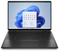 Ноутбук HP Spectre x360 16-f1022nn 7N7G2EA 7N7G2EA, 16″, трансформер, OLED, Intel Core i7 1260P 2.1ГГц, 12-ядерный, 16ГБ DDR4, 1ТБ SSD, Intel Arc A370M - 4 ГБ, Windows 11 Home, черный