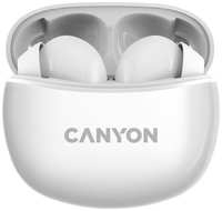 Наушники Canyon TWS-5, Bluetooth, внутриканальные, [cns-tws5w]