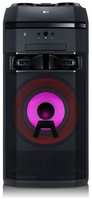 Музыкальный центр LG Xboom OL75DK, 600Вт, с караоке, с микрофоном, Bluetooth, FM, USB, CD, DVD, черный