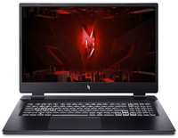 Ноутбук игровой Acer Nitro 17 AN17-51-716G NH.QK5CD.001, 17.3″, IPS, Intel Core i7 13700H 2.4ГГц, 14-ядерный, 16ГБ DDR5, 1ТБ SSD, NVIDIA GeForce RTX 4050 для ноутбуков - 6 ГБ, без операционной системы
