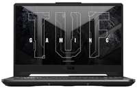 Ноутбук игровой ASUS TUF Gaming F15 FX506HE-HN376 90NR0704-M00J60, 15.6″, IPS, Intel Core i7 11800H 2.3ГГц, 8-ядерный, 16ГБ DDR4, 512ГБ SSD, NVIDIA GeForce RTX 3050 Ti для ноутбуков - 4 ГБ, без операционной системы
