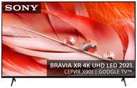 75″ Телевизор Sony XR-75X90J, 4K Ultra HD, черный, СМАРТ ТВ, Google TV