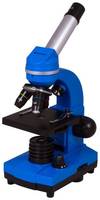 Микроскоп BRESSER Junior Biolux SEL, световой / оптический / биологический, 40–1600x, на 3 объектива, синий [74322]