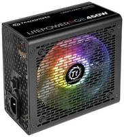 Блок питания Thermaltake Litepower RGB 450, 450Вт, 120мм, черный, retail [ps-ltp-0450nhsane-1]