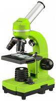 Микроскоп BRESSER Junior Biolux SEL, 40-1600x, на 3 объектива, зеленый [74319]