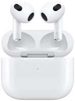 Наушники Apple AirPods 3 A2565,A2564,A2566 MagSafe, Bluetooth, вкладыши, белый [mme73za / a] (MME73ZA/A)