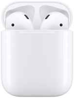 Наушники Apple AirPods 2, with Charging Case, Bluetooth, вкладыши, белый [mv7n2za / a] (MV7N2ZA/A)