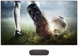 100″ Телевизор Hisense Laser TV 100L5F, 4K Ultra HD, черный, СМАРТ ТВ, Vidaa