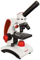 Микроскоп DISCOVERY Pico Terra, световой / оптический / биологический, 40-400x, на 3 объектива, белый / красный [77974]