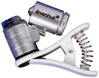 Микроскоп LEVENHUK Zeno Cash ZC4, световой / оптический, 60х, белый [74108]