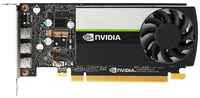 Видеокарта PNY NVIDIA T400 T400-4GB 4ГБ GDDR6, Low Profile, Bulk [vcnt400-4gb-sb]