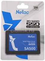 SSD накопитель NETAC SA500 NT01SA500-256-S3X 256ГБ, 2.5″, SATA III, SATA