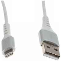 Кабель Cactus CS-LG.USB.A-1, Lightning (m) - USB (m), 1м, MFI, белый