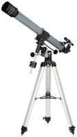 Телескоп Levenhuk Blitz 70 PLUS рефрактор d70 fl900мм 140x серый / черный (77108)