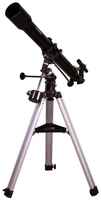 Телескоп Sky-Watcher Capricorn AC 70 / 900 EQ1 рефрактор d70 fl900мм 140x черный / серебристый (76337)