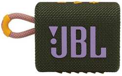 Колонка портативная JBL GO 3, 4.2Вт, зеленый [jblgo3grn]