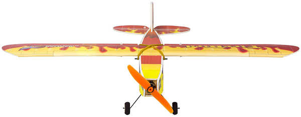 DW-Hobby Самолет для сборки E31 600mm J3-Firebird+Motor+Servo+RX152E (S-FHSS&7A/2S)+2S 150mAh 96712264