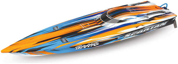 TRAXXAS Радиоуправляемая модель катера Spartan TSM с электродвигателем Spartan TSM (ready to Bluetooth module) Orange 96717525