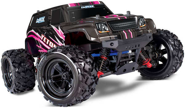 TRAXXAS Радиоуправляемая модель автомобиля LaTrax Teton 1:18 4WD с электродвигателем LaTrax Teton 1:18 4WD Pink 96718361