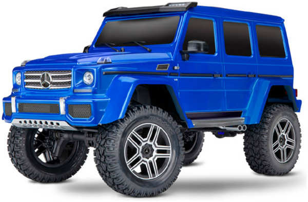 TRAXXAS Радиоуправляемая модель автомобиля TRX-4 Scale and Trail Crawler с электродвигателем TRX-4 Mercedes G 500 1:10 4WD Scale and Trail Crawler Blue 96718891