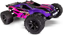 TRAXXAS Радиоуправляемая машина Rustler 4X4 4WD Pink (TRA67064-61-P)