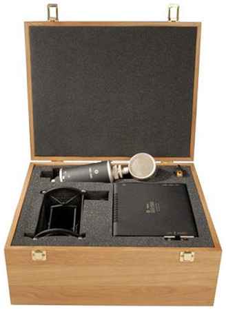 Студийный микрофон Октава МКЛ-5000 Black/Silver (в деревянном футляре) 96807551
