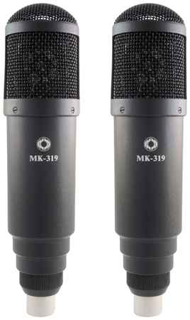 Студийный микрофон Октава МК-319 Matte Black (стереопара, в картонной коробке) 96826708