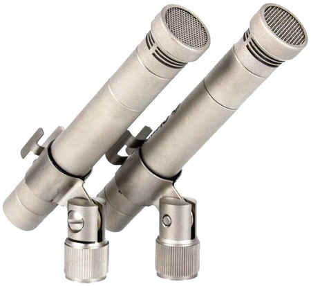Студийный микрофон Октава МК-012-01 Matte Nickel (стереопара, в картонной коробке) 96826713