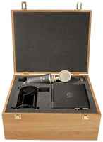 Студийный микрофон Октава МКЛ-5000 Black / Silver (в деревянном футляре)