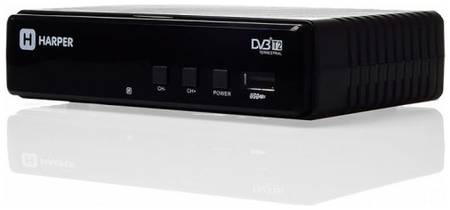 Ресивер цифровой телевизионный DVB-T2 Harper HDT2-1513 H00000507 MStar MSD7T01, Rafael R836, разрешение видео: 480i, 480p, 576i, 576p, 720p, 1080i, Fu 969001170