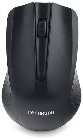Мышь Wireless Garnizon GMW-430 чип X, черный, 1200dpi, 2 кн.+ колесо-кнопка, блистер 969002682