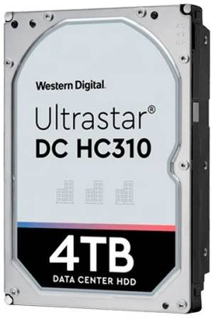 Жесткий диск 4TB SAS 12Gb/s Western Digital 0B36048/0B36539 HUS726T4TAL5204 WD/HGST Ultrastar 7K6 (3.5’’, 256MB, 7200 RPM, 512E SE)