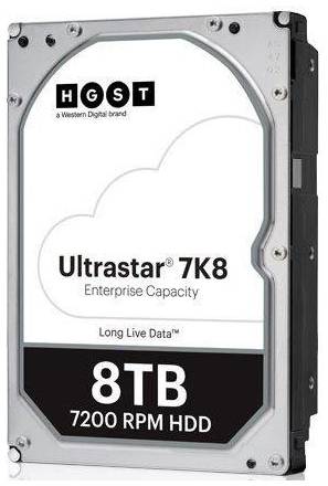Жесткий диск 8TB SATA 6Gb/s Western Digital HUS728T8TALE6L4 WD/HGST Ultrastar DC HC320 (3.5’’, 256MB, 7200 RPM, 512E SE) (0B36404/0B36452) 969016484