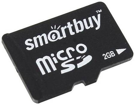 Карта памяти 2GB SmartBuy SB2GBSD-00 MicroSD, без адаптера 969019486
