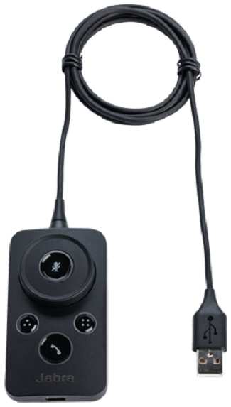 Блок управления звонками Jabra Engage LINK USB-A 50-119 MS, кнопка mute, быстрый набор, цветовая индикация статуса 969019627