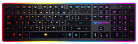 Клавиатура Cougar Vantar CGR-WXNMB-VAN USB, 1.6 м, 8 режимов подстветки, 19 кнопок-Anti-Ghosting, ножничный механизм