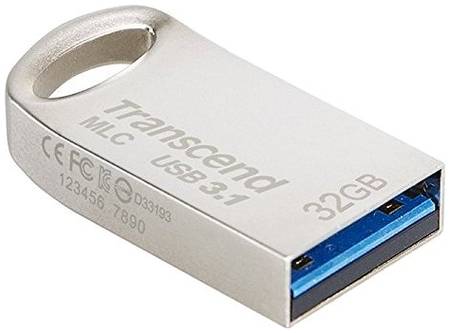 Накопитель USB 3.1 32GB Transcend JetFlash 720S серебристый 969023340