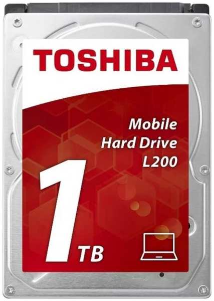 Жесткий диск 1TB SATA 6Gb/s Toshiba (KIOXIA) HDWL110UZSVA 2.5″ L200 5400rpm 128MB NCQ Bulk