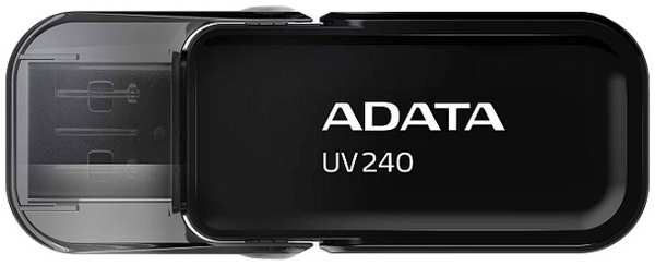 Накопитель USB 2.0 64GB ADATA UV240 черный 969026636