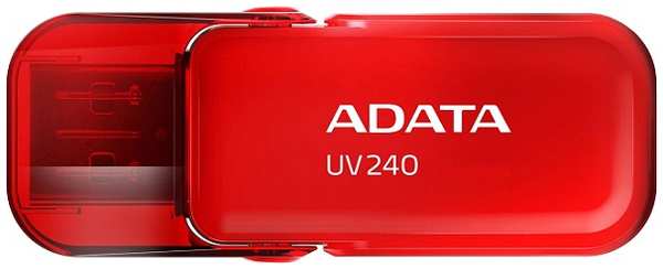 Накопитель USB 2.0 32GB ADATA UV240 красный 969026697