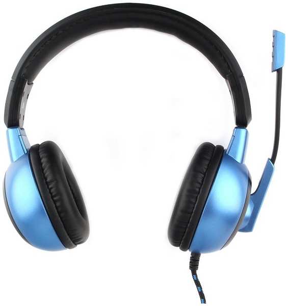 Гарнитура Gembird MHS-G55 игровая, код ″Survarium″, черный/синий, регулировка громкости, отключение микрофона, кабель 2.5м 969027484